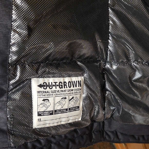 Columbia Charcoal Hooded Parka with Faux Fur Trim - Picture 3 of 10